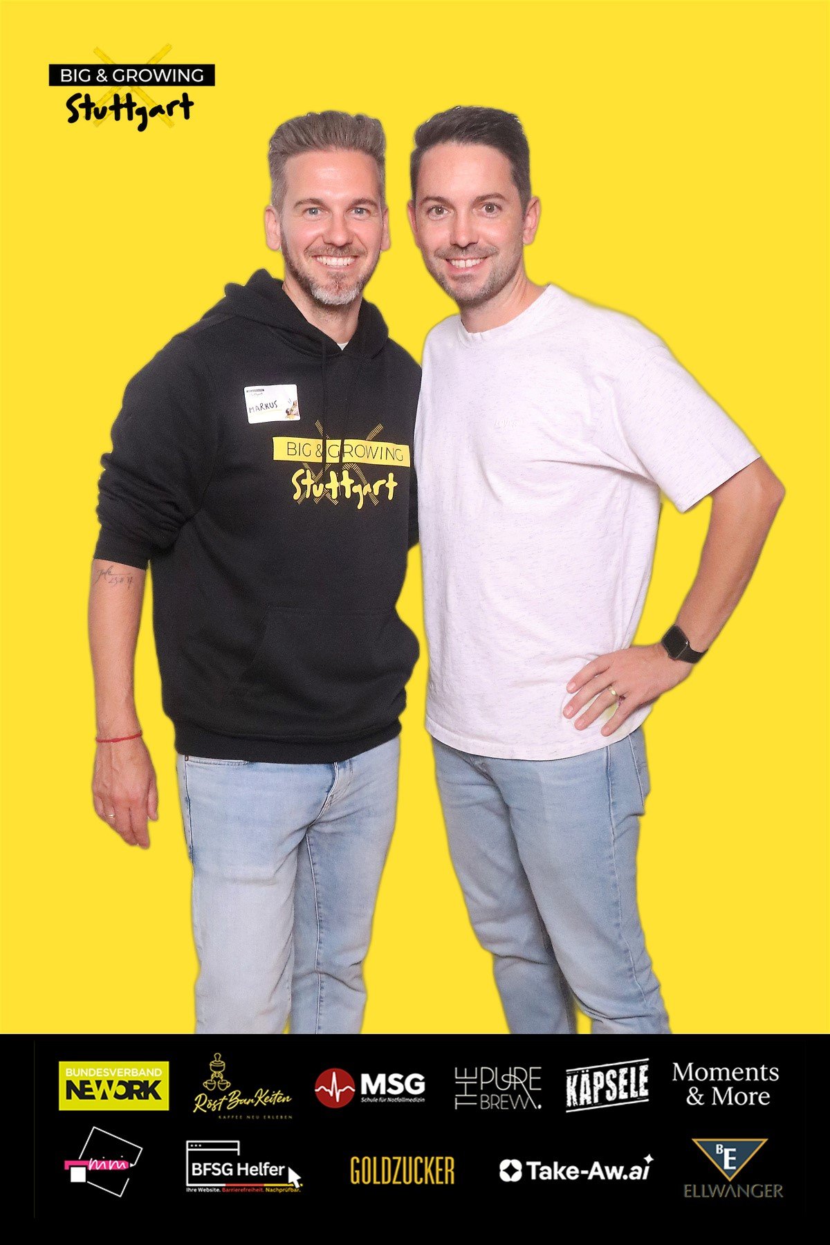 Fotospiegel Sofortdruck BIG & GROWING Stuttgart Sofortdruck aus dem Fotospiegel beim BIG & GROWING New Work Festival in Stuttgart